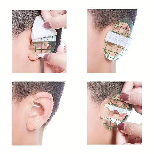20/100Pcs Baby Bathing Waterproof Ear Sticker, Baby Shower Ear Covers, Ear Protectors Children Shower Bathing Ear Cover